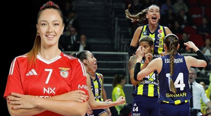 Fenerbahçe Medicananın rakibi Cansu Çetinli Benfica