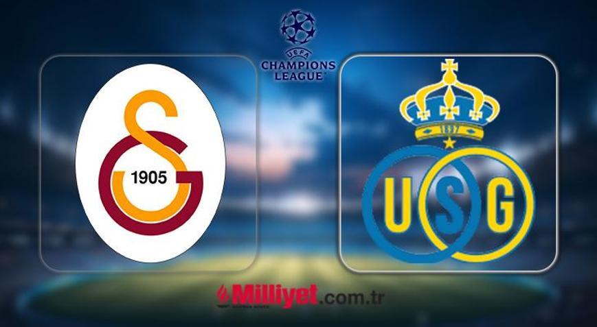 MAÇ SONA ERDİ | Galatasaray-Union Saint-Gilloise Şampiyonlar Ligi maçı kaç kaç bitti