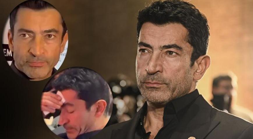 Kenan İmirzalıoğlunun duygusal anları Eşi Sinem Kobal elini bırakmadı