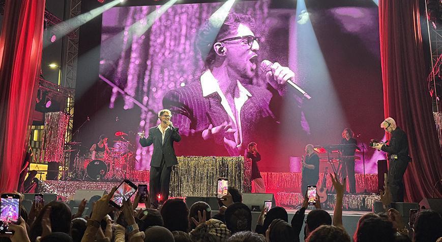 Ünlü rap sanatçısından konserde özgür Filistin çağrısı