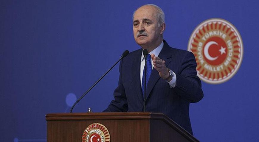 TBMM Başkanı Kurtulmuş: Hiçbir ittifakın, Türkiyeyi yok sayarak ne bölgesel ne küresel bir denklemi kurması mümkündür