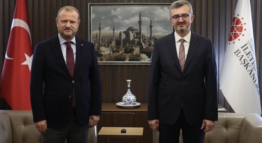 İletişim Başkanı Duran, RTÜK Başkanı Daniş ile görüştü