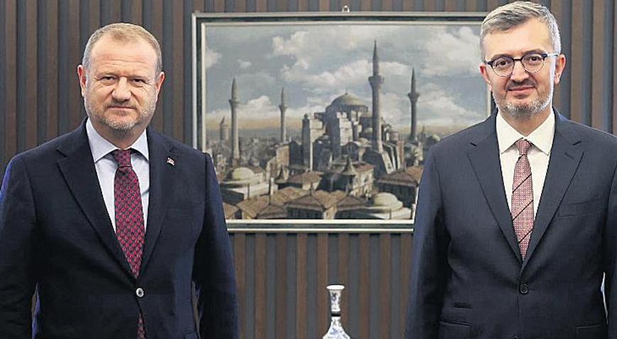 RTÜK Başkanı Daniş, Duran’ı ziyaret etti