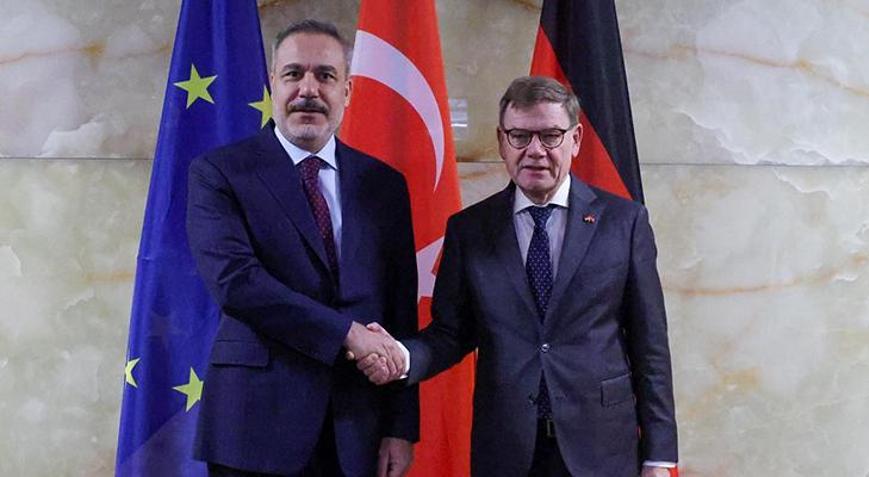 Dışişleri Bakanı Hakan Fidan, Alman mevkidaşı Wadephul ile görüştü
