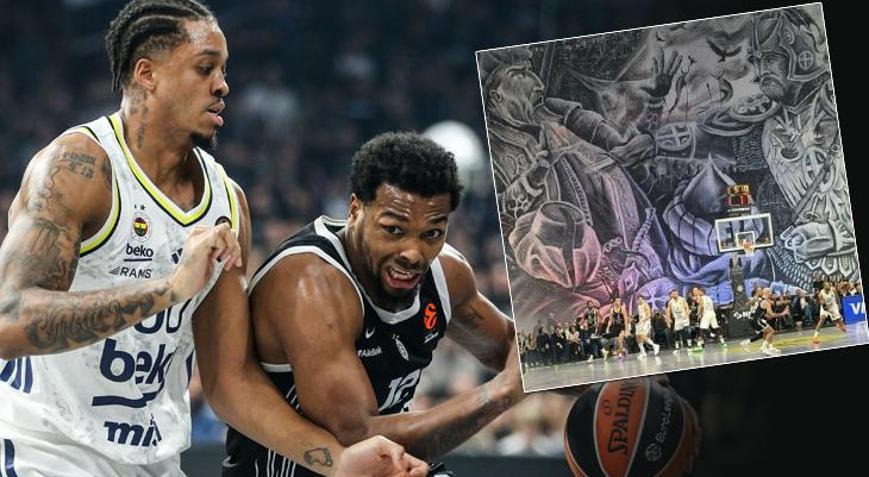 Partizan - Fenerbahçe maçındaki skandal pankartın cezası belli oldu EuroLeagueden açıklama
