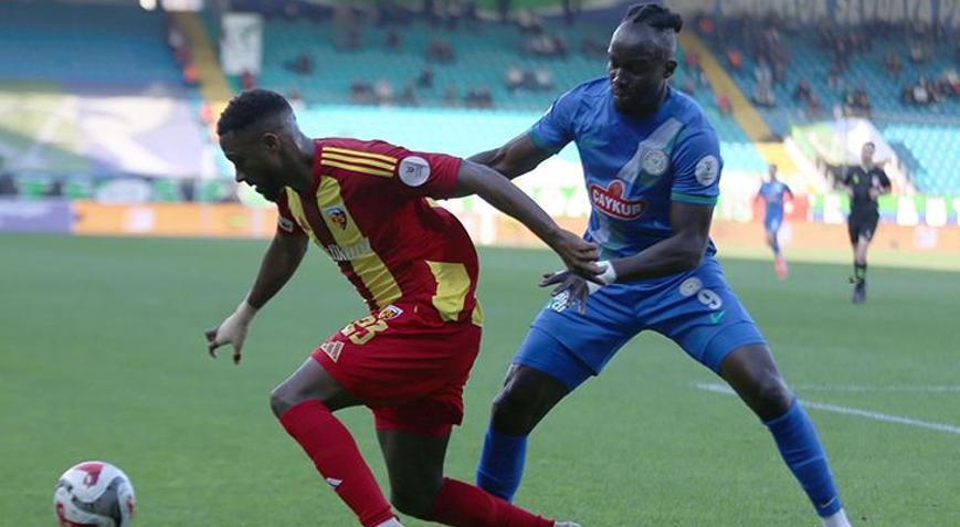 Kayserispor, Rizespor deplasmanında tek golle güldü