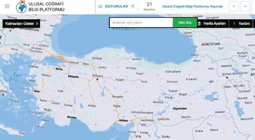 Sığınaklar ve fay hatları da bu haritada
