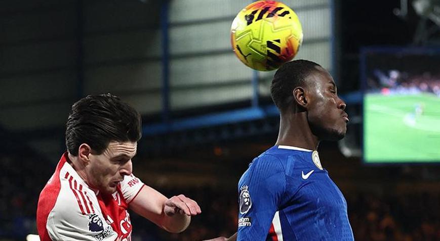 Premier Ligde Chelsea ile Arsenal puanları paylaştı