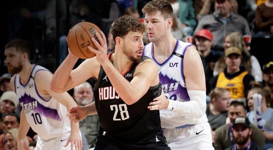 Alperen Şengün şov yaptı Houston Rockets, Utah Jazzı farklı yendi