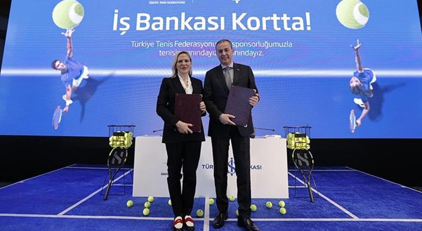 İş Bankası ve Türkiye Tenis Federasyonu arasında iş birliği anlaşması