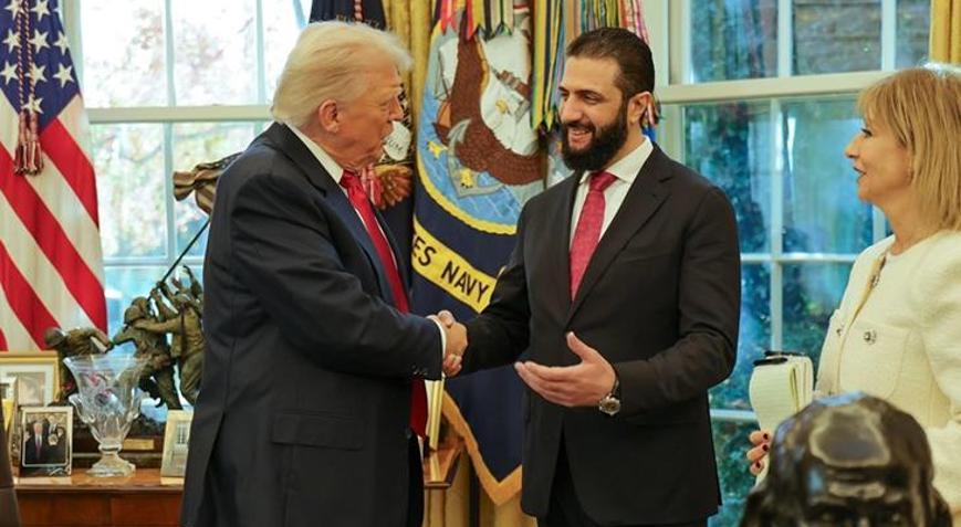 Trump’tan Suriye mesajı: Yeni başkan Ahmed eş-Şara doğru adımlar atıyor