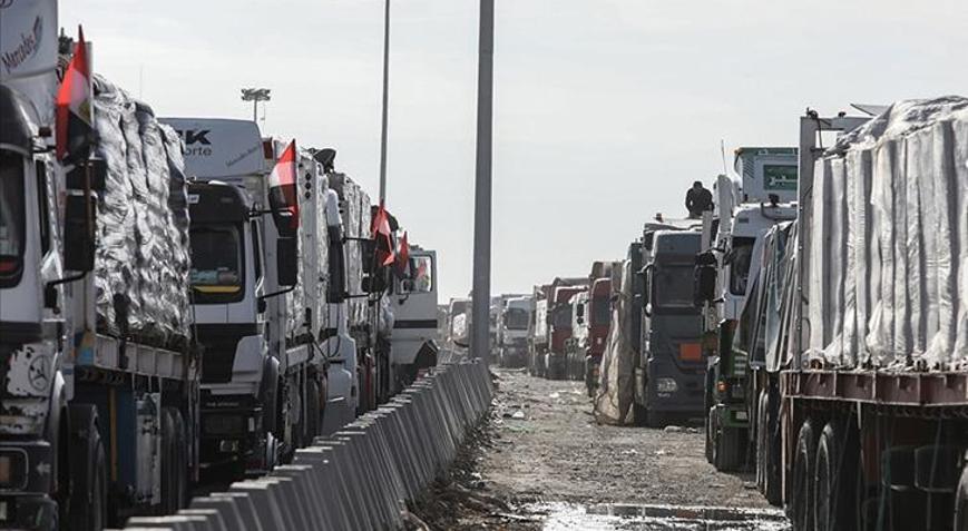 Hamas: Gazze Şeridine giren tırlar, halkın asgari temel ihtiyaçlarını karşılayamıyor