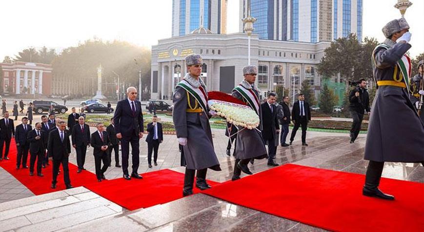 TBMM Başkanı Numan Kurtulmuş, Tacikistanta