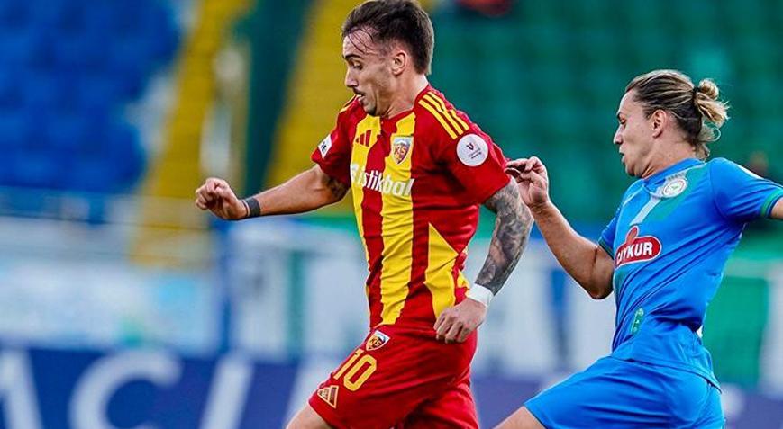 Kayserispor bu sezon ilk kez kalesini gole kapadı