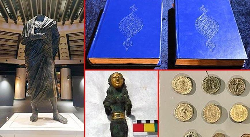 45 yıllık büyük takip Yurt dışına kaçırılan 26 bin 761 eser tek tek geri alındı