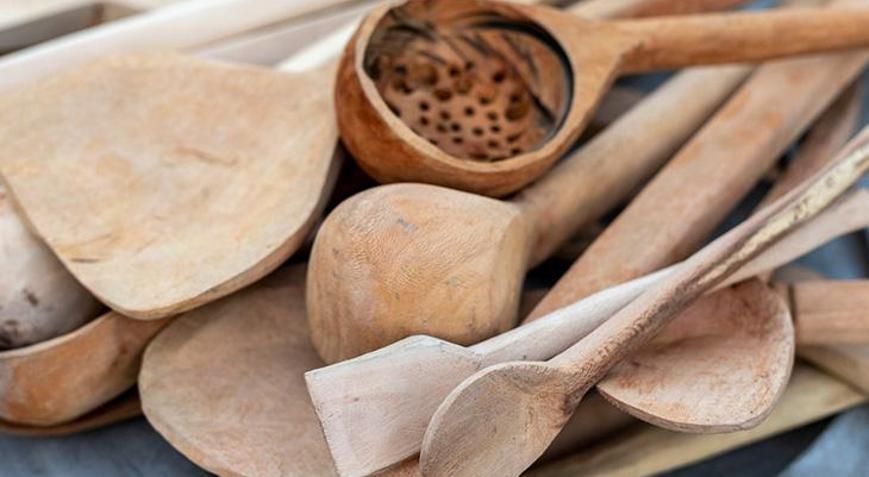 Sağlığınız için şart Tahta kaşıkları haftada bir bu şekilde temizleyin
