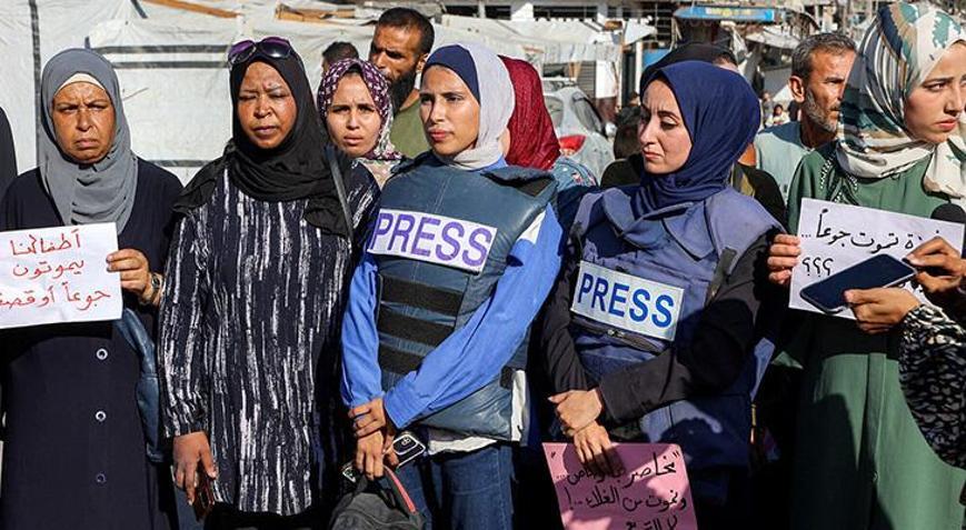 Fransadaki gazeteci dernekleri İsraili şikayet etti Savaş suçu işliyorlar