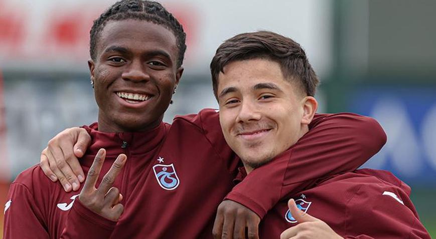 Trabzonspor, İmaj Altyapı Vanspor maçı öncesi antrenmanları tamamladı