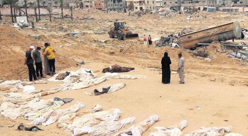Gazze’de yardım ararken rastgele öldürülmüşler