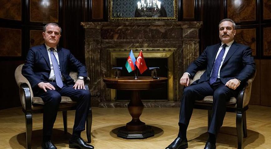 Dışişleri Bakanı Hakan Fidan, Azerbaycanlı mevkidaşı Bayramov ile Viyanada görüştü