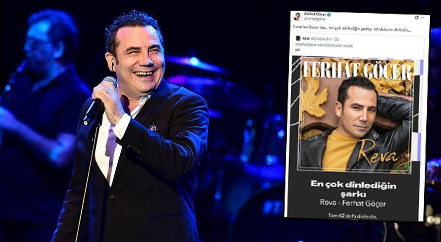 Sosyal medya yıkıldı Ferhat Göçerden takipçisine güldüren yanıt