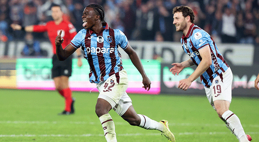 Trabzonspor yüksek formunu devam ettiriyor