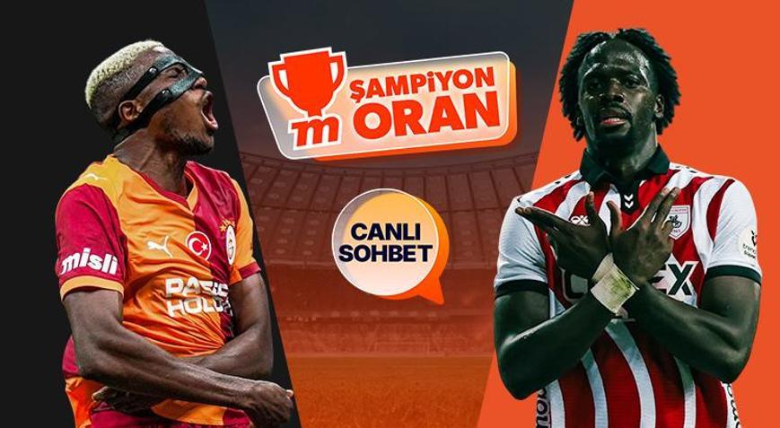 Lider Galatasaray, Samsunsporu ağırlıyor Maçın heyecanı canlı sohbet ve Şampiyon Oranlar ile Mislide