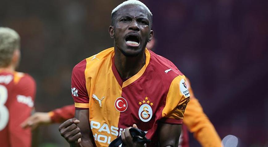 Galibiyetin ardından Galatasaraydan Victor Osimhene büyük övgü Tam bir dünya yıldızı