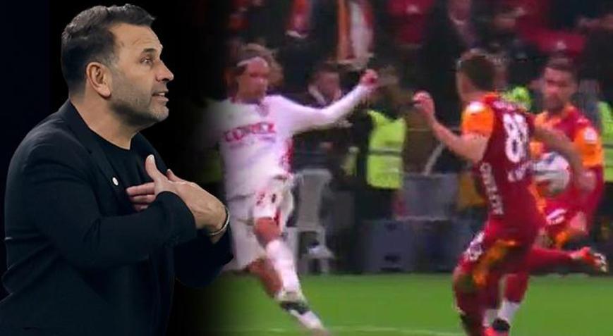 Galatasaraydan Samsunspor maçı yorumu: Penaltı değil