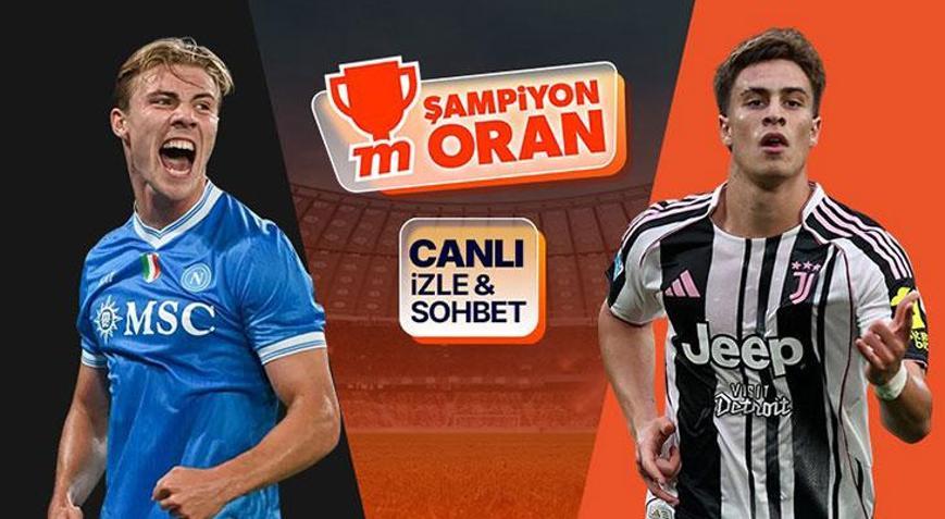 Napoli, Serie Ada Juventusu konuk edecek Kritik maçın heyecanı canlı yayın, canlı sohbet ve Şampiyon Oranlar ile Mislide