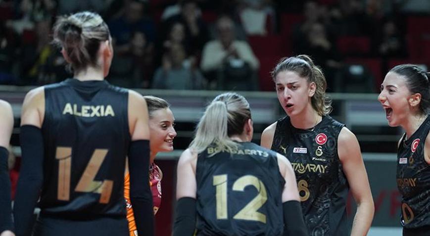 Sultanlar Liginde Galatasaray Daikin, THY karşısında hata yapmadı