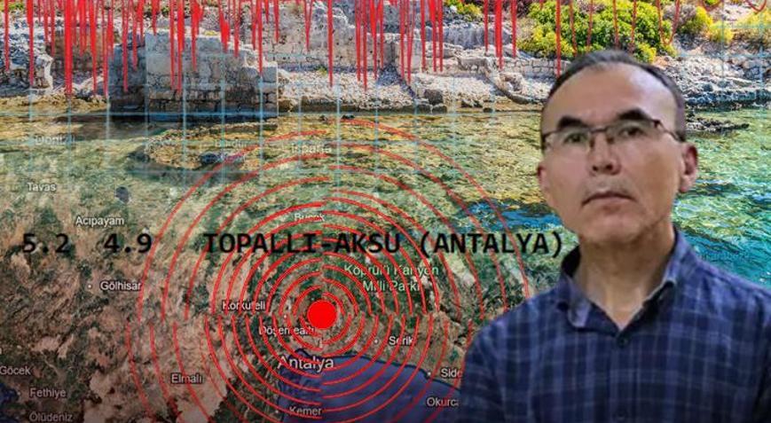 2 büyük deprem şehri batırdı! Antalya’nın 4.9'u ilk değil: ‘Dev kayalar suyla eriyor’