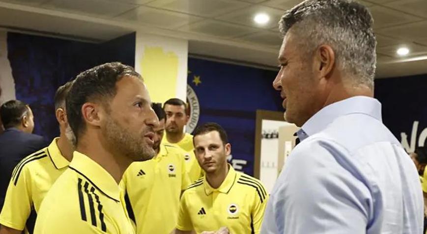 Fenerbahçede Sadettin Saran ile Tedesco görüştü Bu futbol ile şampiyon olmamız zor