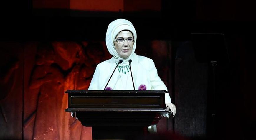 Emine Erdoğandan Soykırımın Kadın Tanıkları: Gazzede Medya ve Direniş Programına ilişkin paylaşım