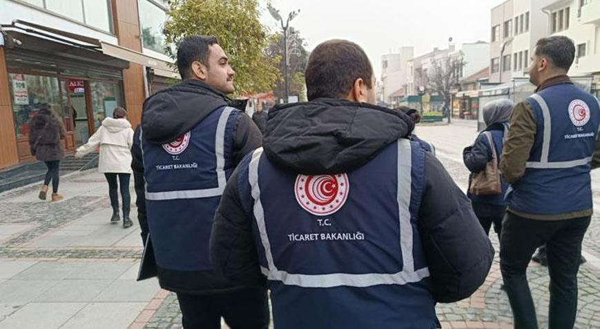 Edirne’de Ticaret İl Müdürlüğü ekipleri, yılbaşı öncesi denetimleri arttırdı