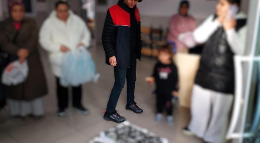 Kırklarelide el konulan 3 ton istavrit ihtiyaç sahiplerine dağıtılacak