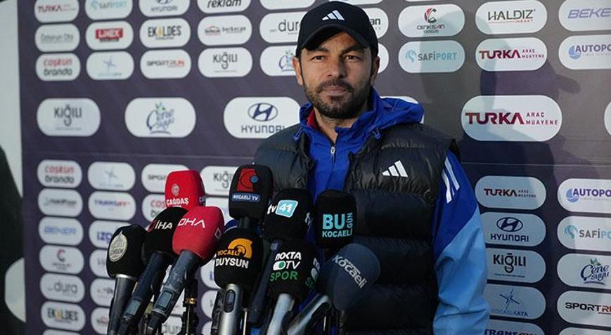 Kocaelisporda Selçuk İnan: Her maça final gibi bakıyoruz