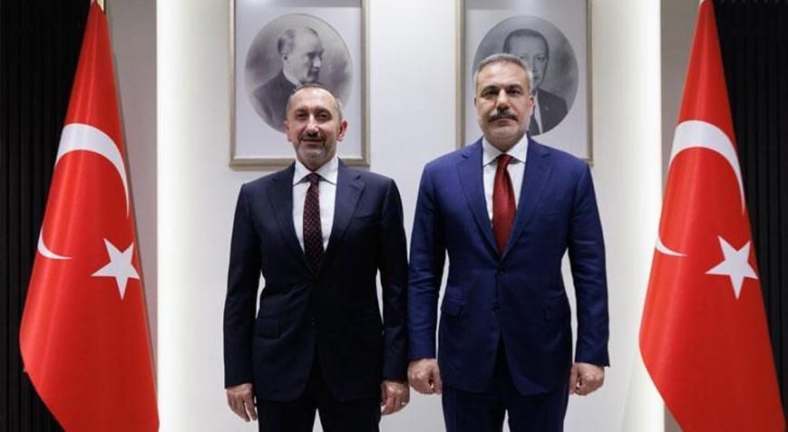 Dışişleri Bakanı Hakan Fidan, Siber Güvenlik Başkanı Önalı kabul etti