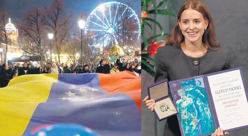 Nobel’de ABD ve İsrail protestosu