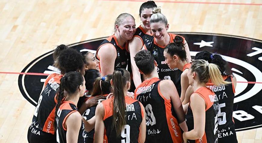 Sultanlar Liginde Eczacıbaşı son sette Beşiktaşı mağlup etti