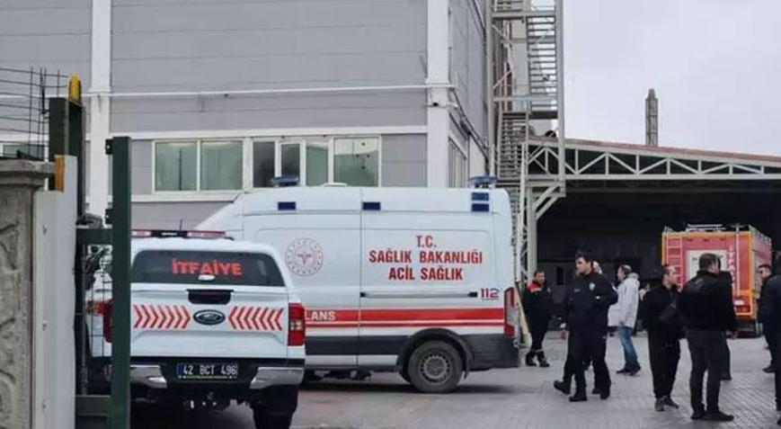 Şekerleme fabrikasında korkutan patlama