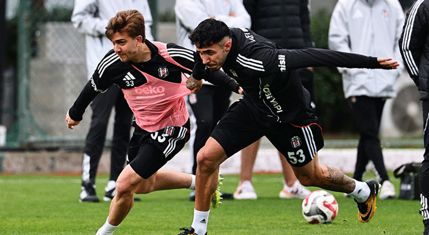 Beşiktaş, Trabzonspor maçının hazırlıklarına devam etti