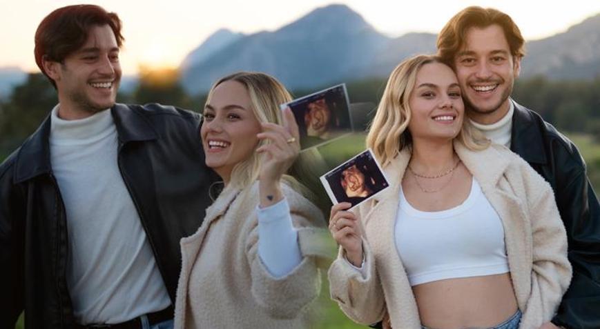 Başak Karahandan bebek müjdesi Artık 3 kişiyiz