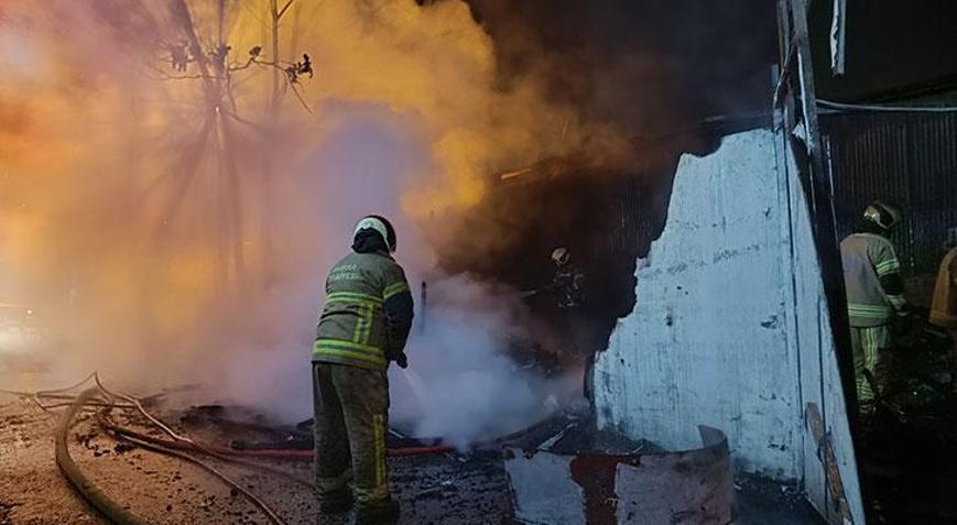 Bursada korkutan baraka yangını