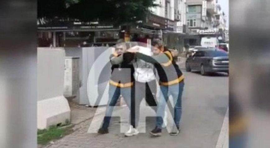 Adanada güpegündüz dehşet saçan şahıs kıskıvrak yakalandı