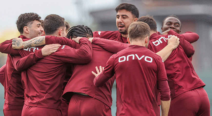 Trabzonspor, Beşiktaş maçı öncesinde galibiyet için kenetlendi