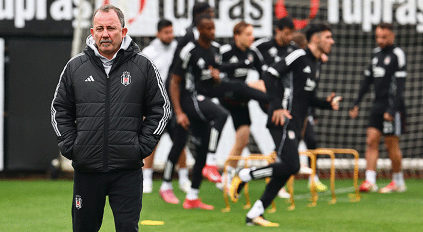Beşiktaş, Trabzonspor maçı için hazırlıklarına devam etti