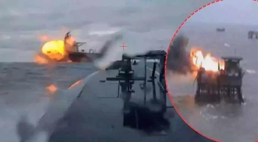 Hazar Denizindeki saldırı sonrası Ukraynadan açıklama Askeri teçhizat taşıyordu