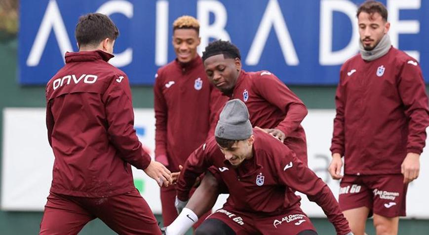 Trabzonspor, Beşiktaş maçı hazırlıklarına devam ediyor