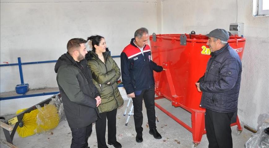 Karsta 40 aile devlet desteğiyle hayvancılık işletmesi kurdu